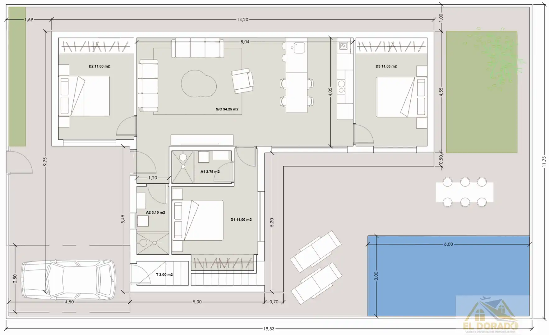 Villa con piscina in vendita a Roldán, imagen 34