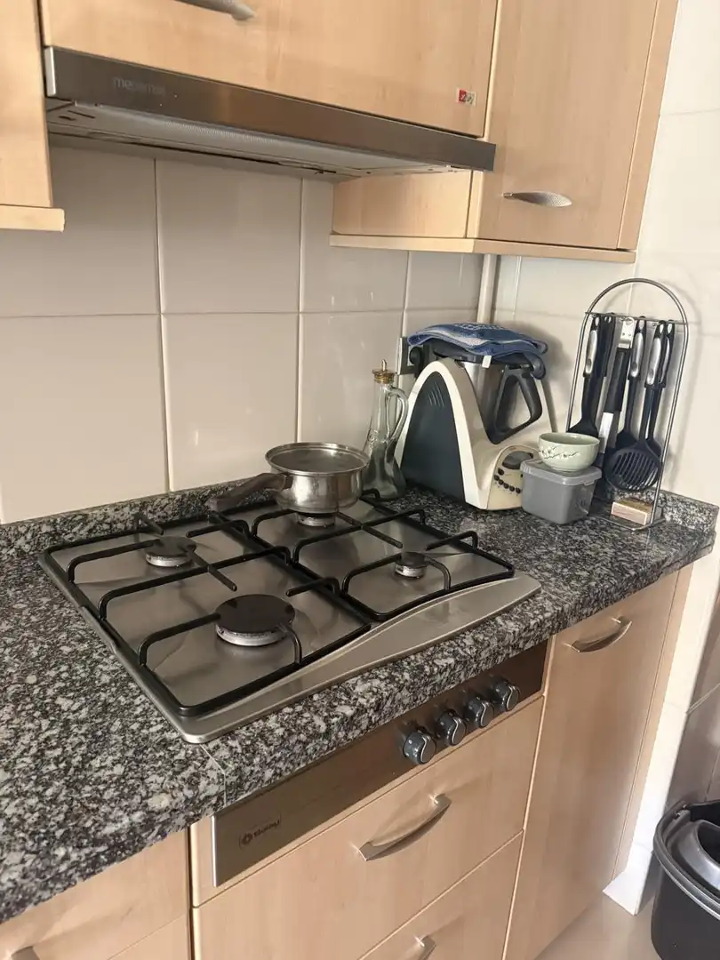 Cocina de Casa o chalet en venta en Badalona con Aire acondicionado, Jardín privado y Terraza