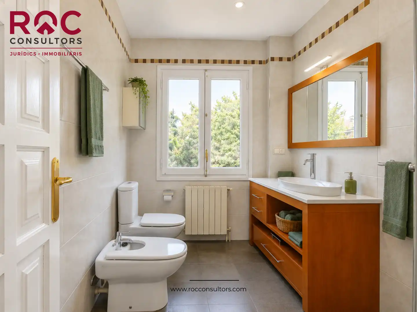 Badezimmer von Haus oder Chalet zum Verkauf in Castellnou de Bages mit Heizung und Privatgarten
