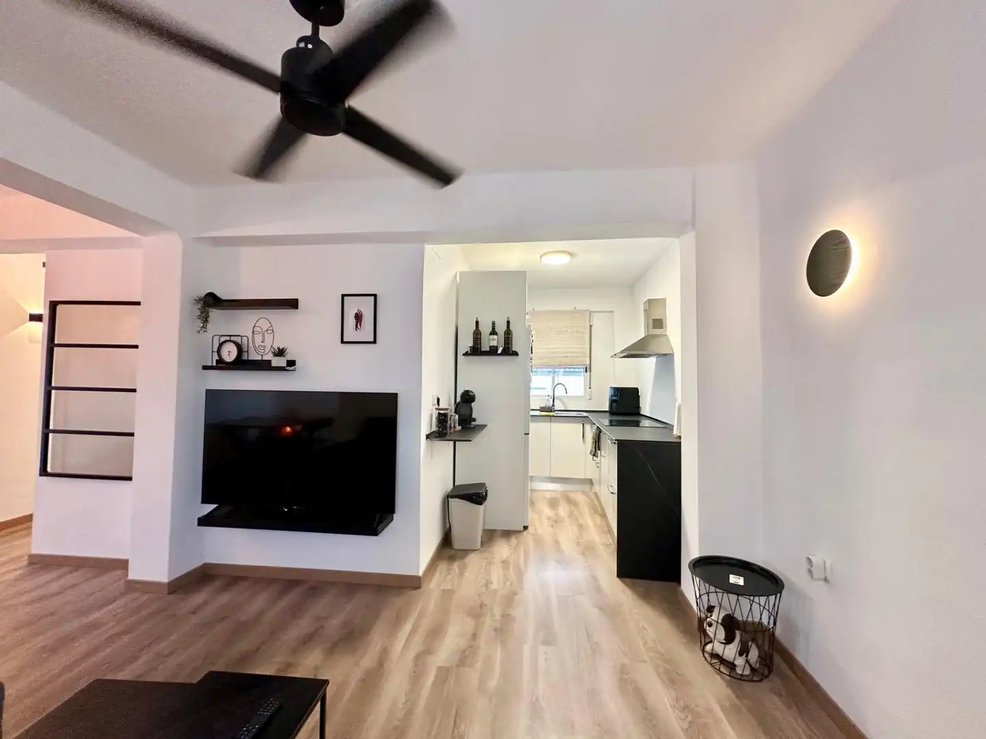 Living room of Flat for sale in La Pobla Llarga, Valencia