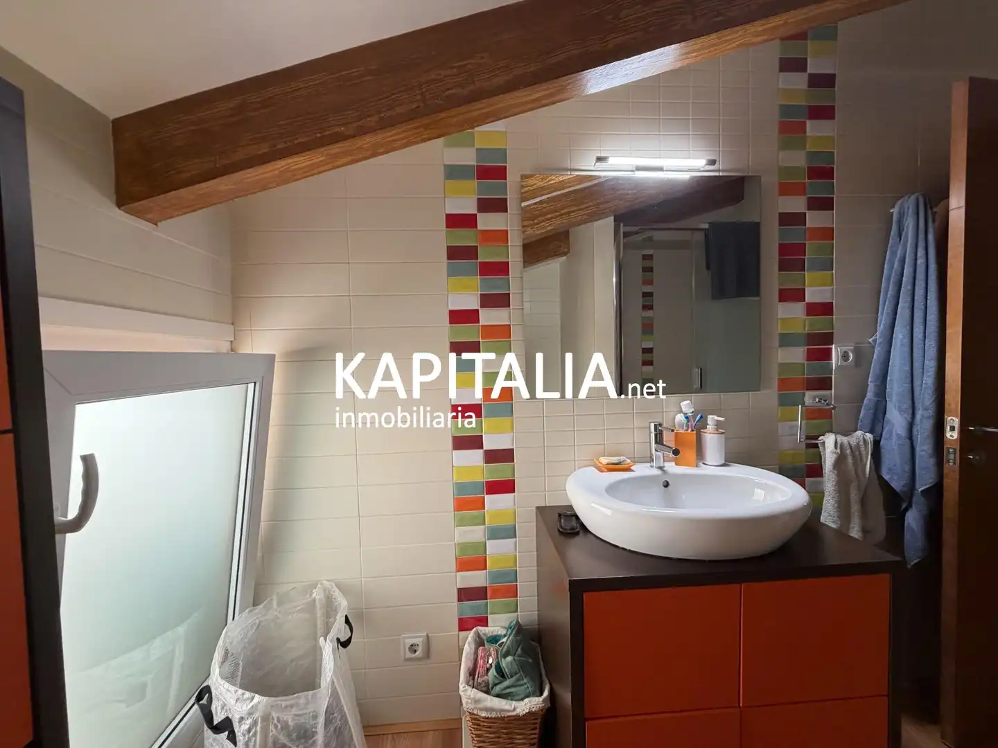 Badezimmer von Haus oder Chalet zum Verkauf in Ontinyent mit Klimaanlage, Terrasse und Abstellraum