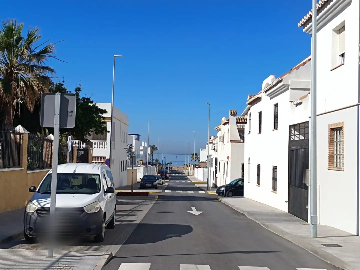 Vista exterior de Piso de alquiler en Balanegra con Aire acondicionado, Calefacción y Amueblado