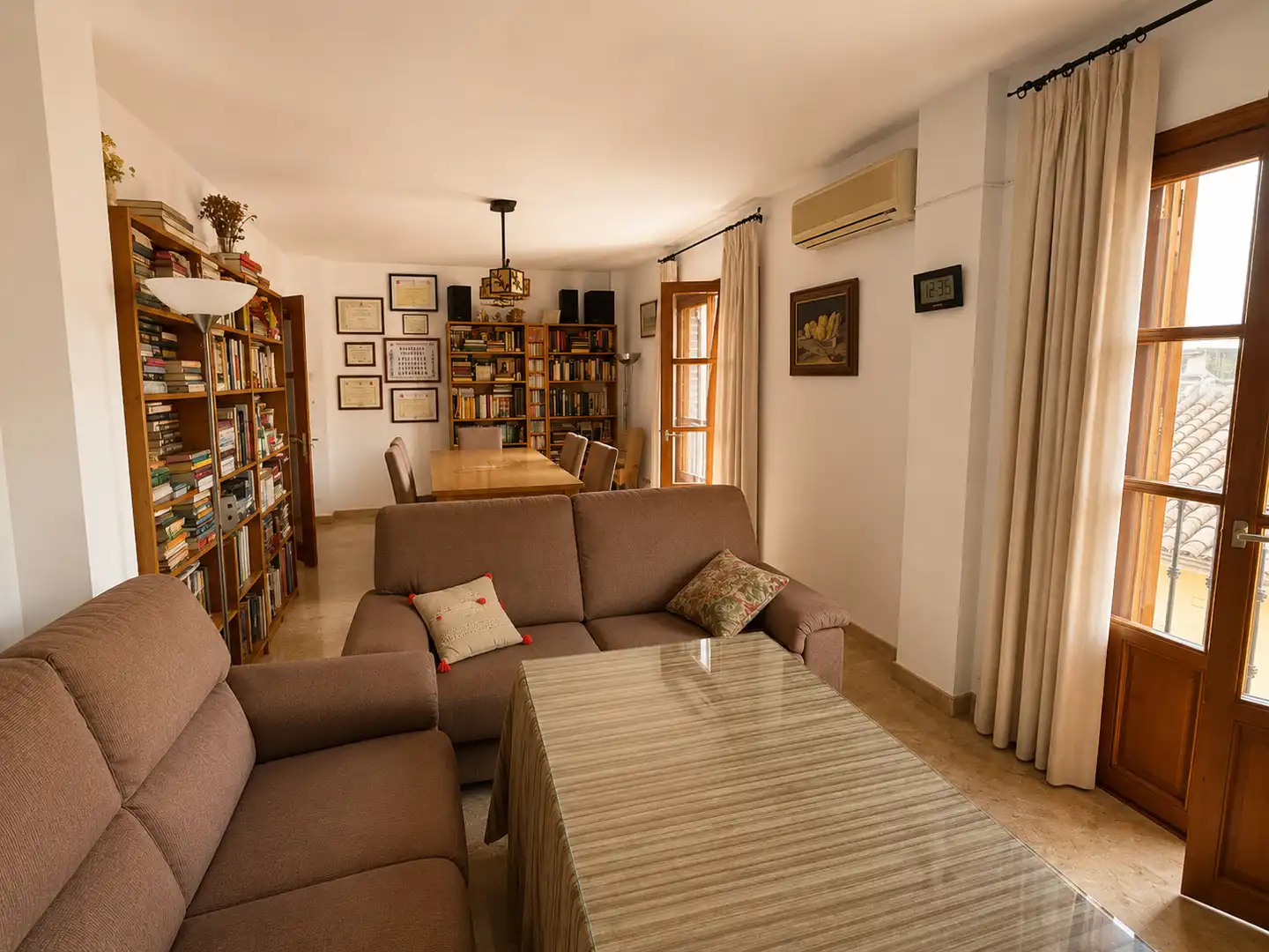 Wohnzimmer von Wohnung zum Verkauf in Andújar mit Klimaanlage, Terrasse und Möbliert