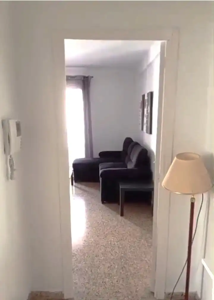 Wohnzimmer von Wohnung zur Miete in Valencia mit Möbliert, Ofen und Waschmaschine