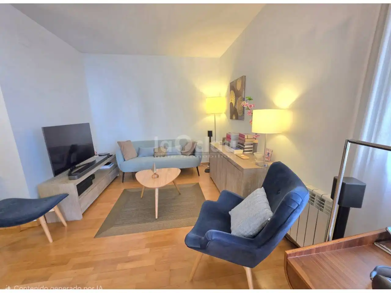 Living room of Flat for sale in Vic  with Heating, Parquet flooring and Terrace