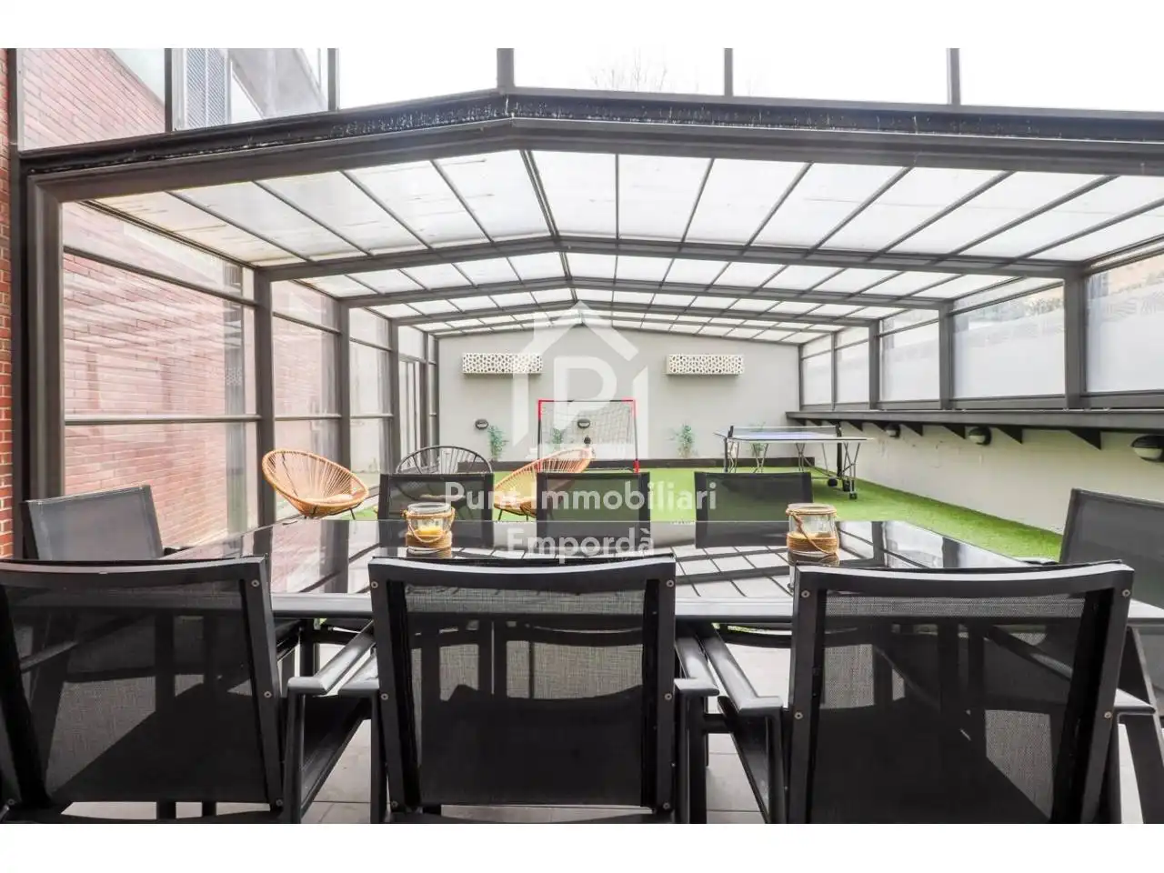 Terrace of Flat for sale in Figueres  with Air Conditioner, Heating and Private garden