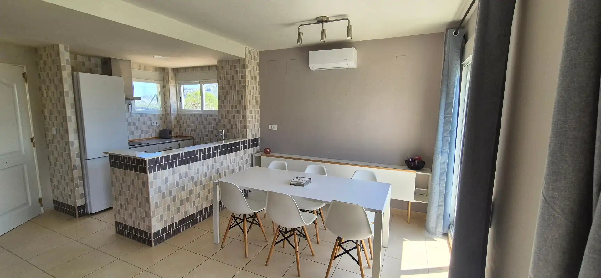 Dining room of Houses for sale in Almiserà  with Air Conditioner, Heating and Private garden