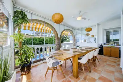 Detached house with pool for sale in El Faro de Calaburra - Chaparral, imagen 9
