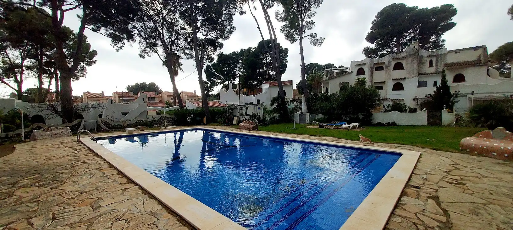 Piscina de Casa adosada en venta en Mont-roig del Camp con Terraza y Piscina comunitaria