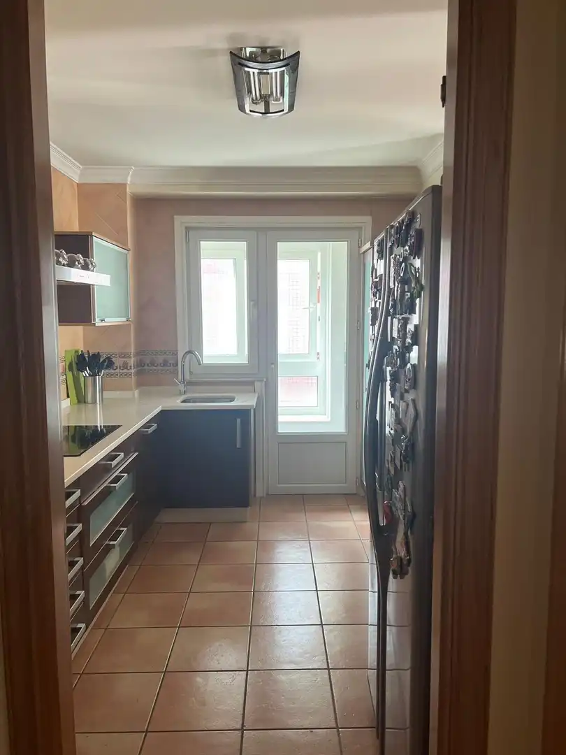 Küche von Wohnungen zur Miete in Noia mit Heizung, Möbliert und Balkon