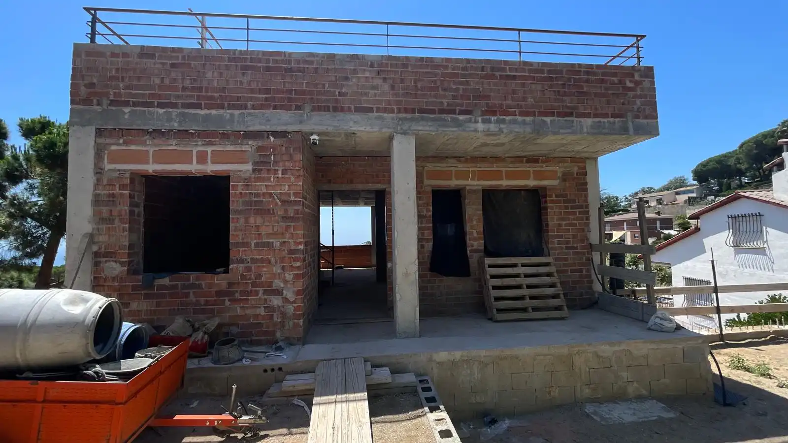 Vista exterior de Casa o chalet en venta en Cabrils con Jardín privado, Terraza y Trastero