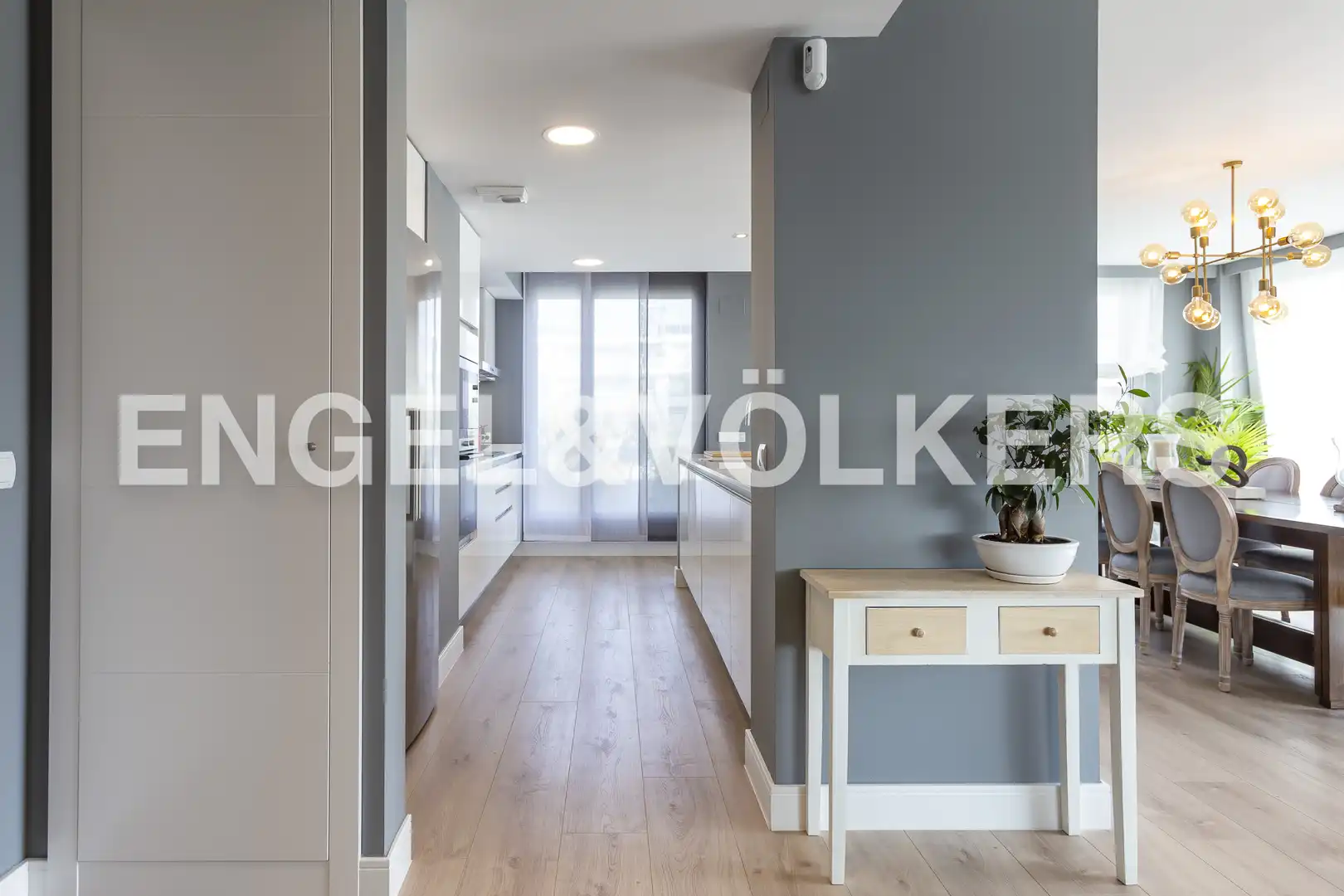 Cocina de Ático de alquiler en Madrid con Aire acondicionado, Calefacción y Terraza