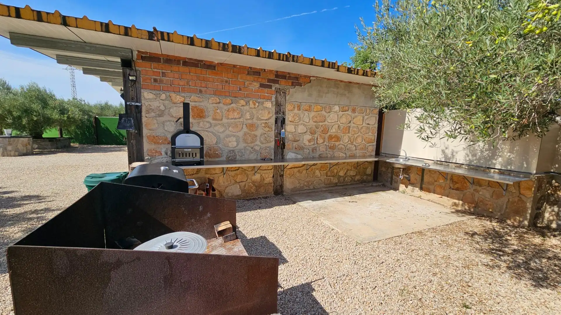 Terrassa de Finca rústica en venda en Roques Daurades - L'Estany