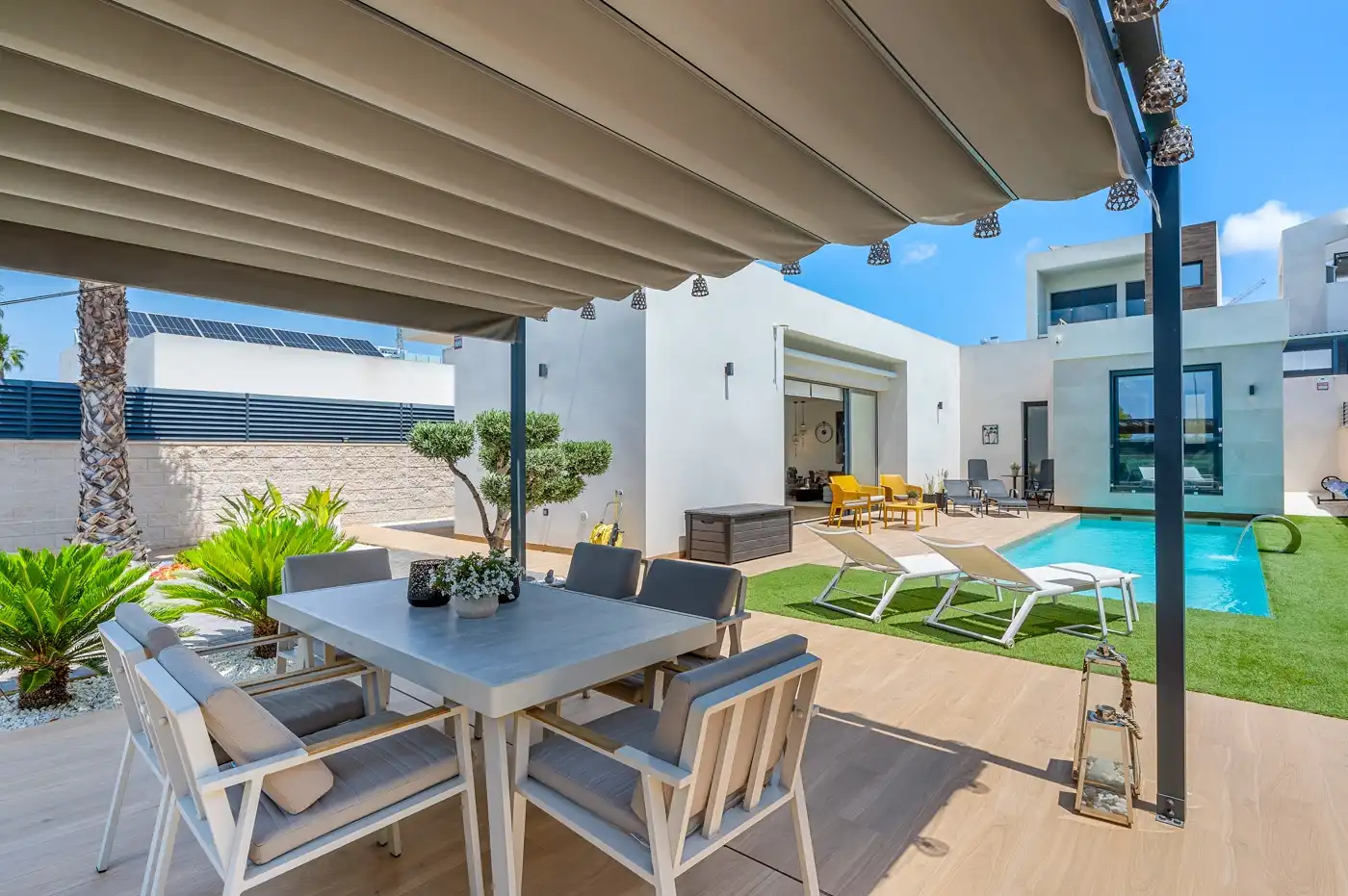 Terrace of Houses for sale in Benijófar  with Air Conditioner, Heating and Private garden