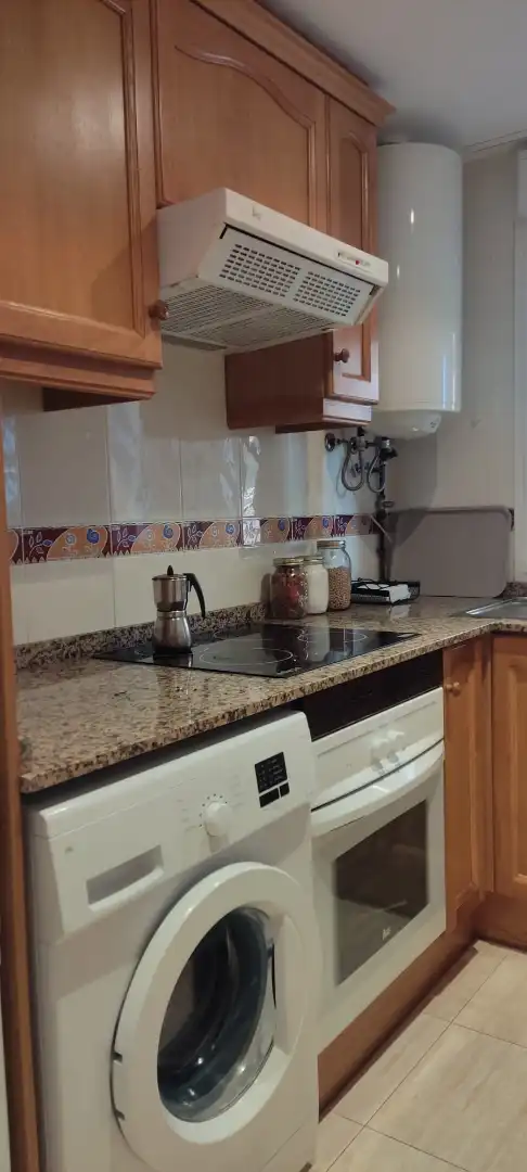 Cocina de Apartamento de alquiler en Oropesa del Mar / Orpesa con Aire acondicionado, Terraza y Amueblado