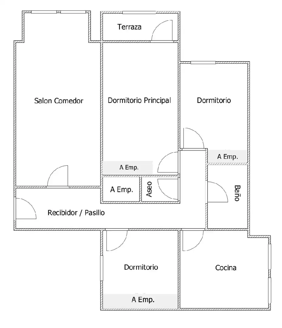 Piso en venta en Leganés con Aire acondicionado, Calefacción y Terraza