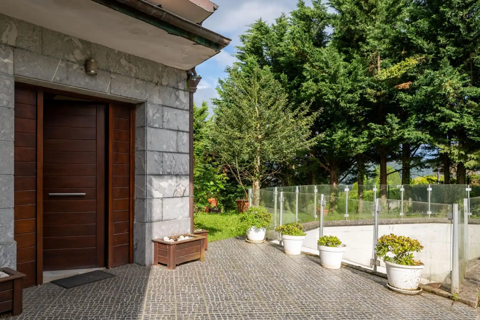 Terraza de Casa adosada en venta en Donostia - San Sebastián  con Calefacción, Jardín privado y Terraza
