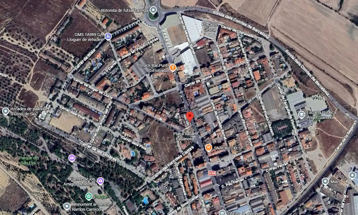 Vista exterior de Piso en venta en Tàrrega, Lleida