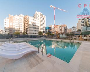 Swimming pool of Flat to rent in  Madrid Capital  with Air Conditioner and Terrace