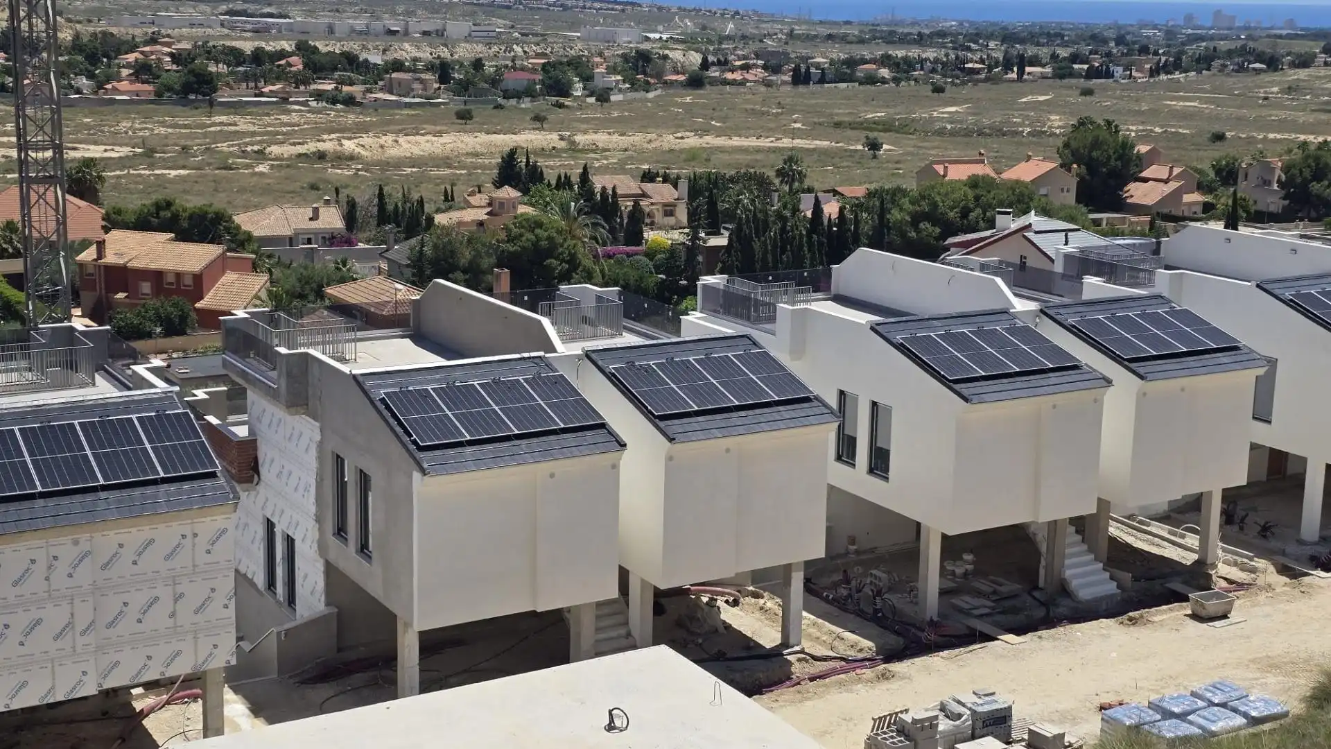 Vista exterior de Apartament en venda en Sant Joan d'Alacant amb Aire condicionat, Terrassa i Piscina comunitària