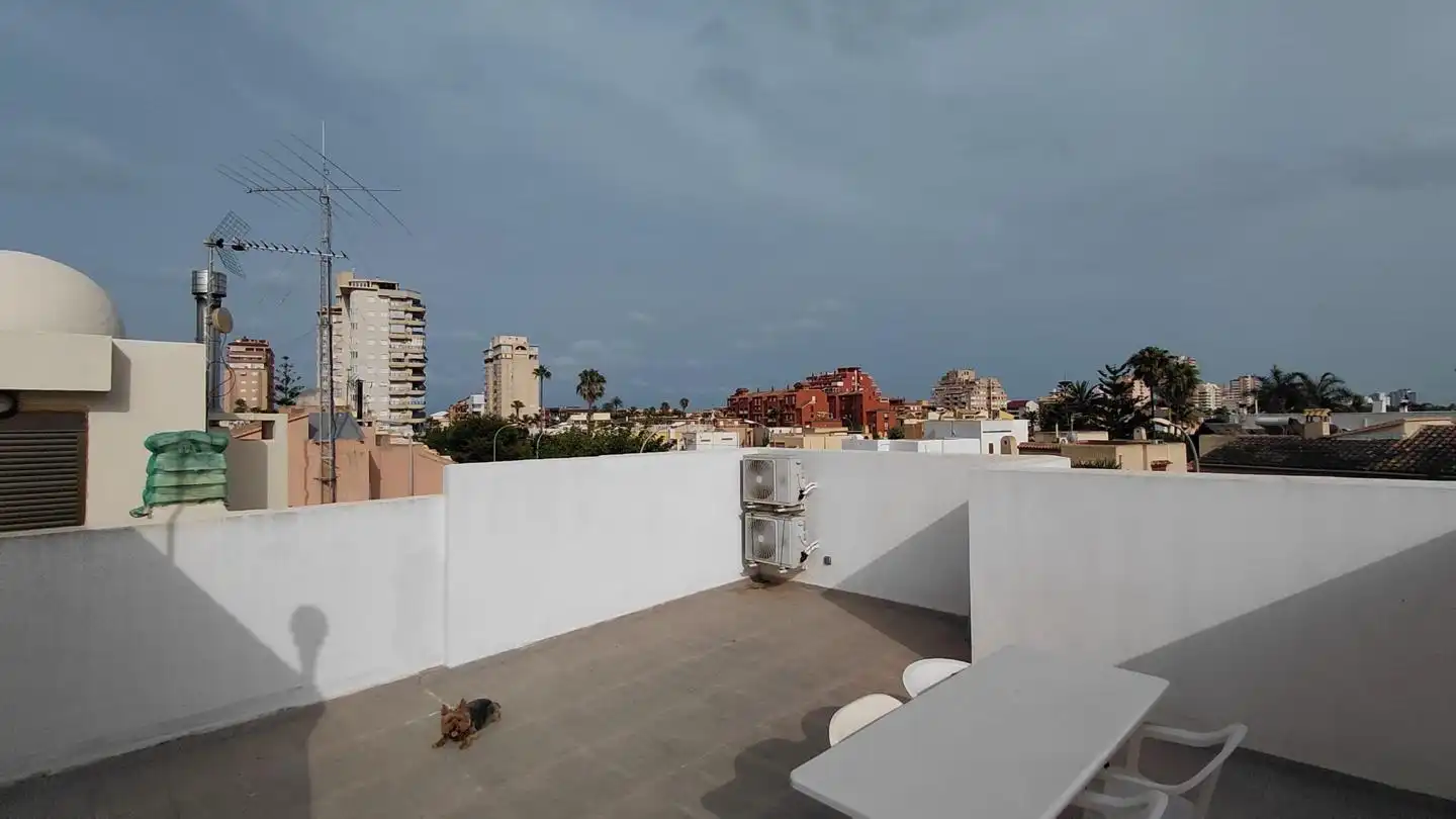 Terraza de Casa o chalet en venta en Tavernes de la Valldigna con Calefacción, Terraza y Amueblado
