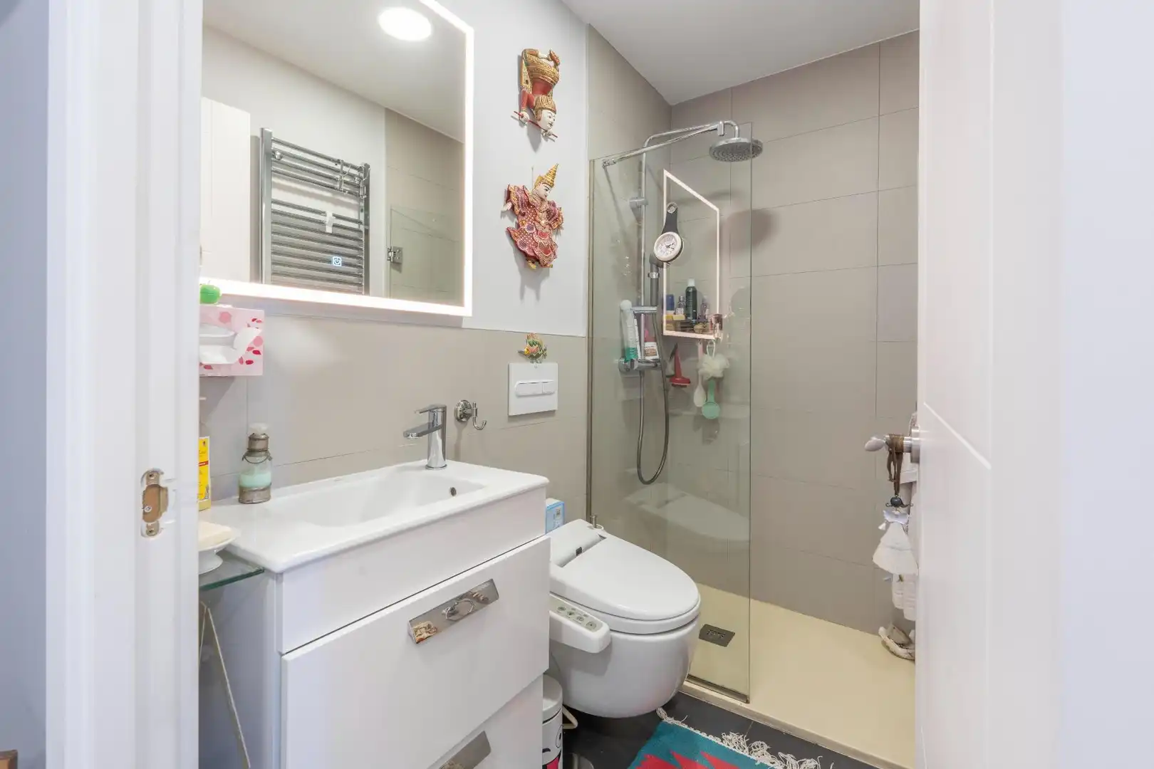 Badezimmer von Maisonette zum Verkauf in Madrid mit Terrasse
