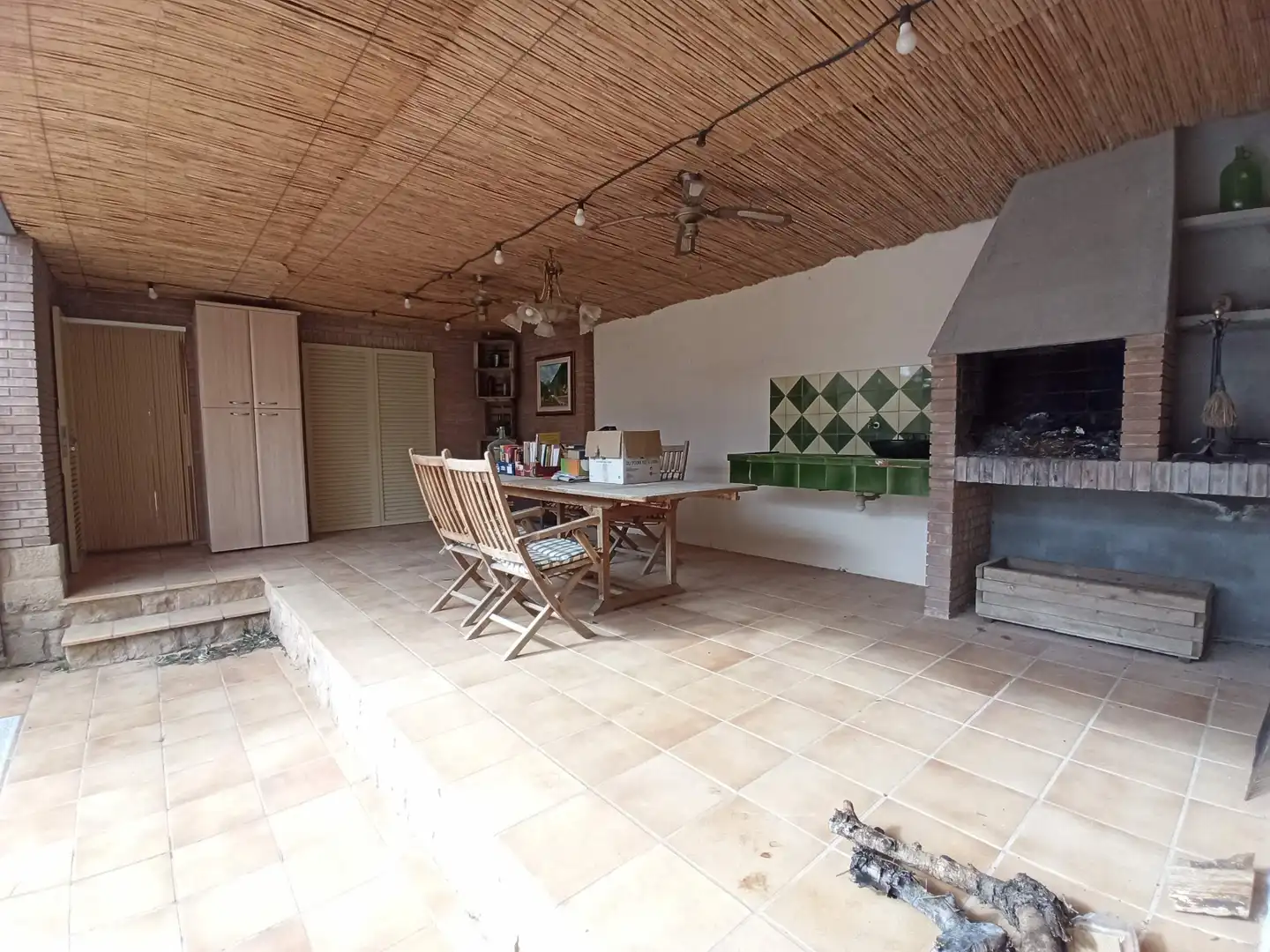 Cuina de Casa o xalet en venda en Cervià de Les Garrigues amb Calefacció, Jardí privat i Parquet