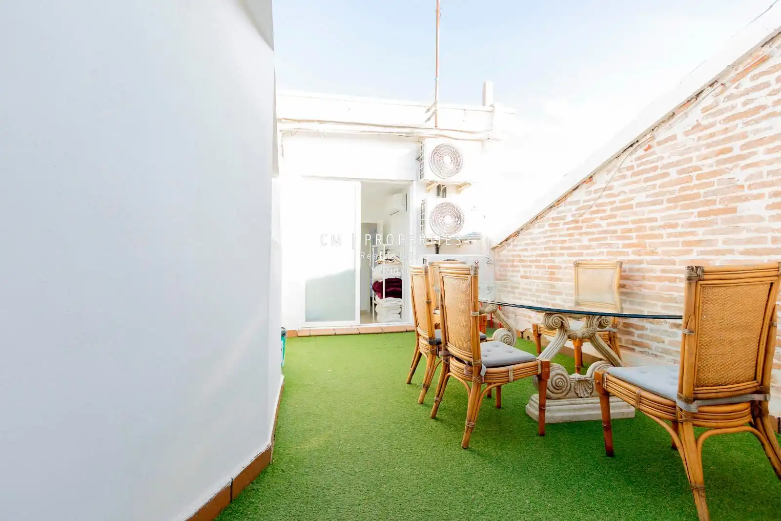 Terrasse von Haus oder Chalet zur Miete in Valencia mit Klimaanlage, Heizung und Terrasse