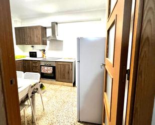 Kitchen of Flat to share in  Valencia Capital  with Air Conditioner, Furnished and Oven