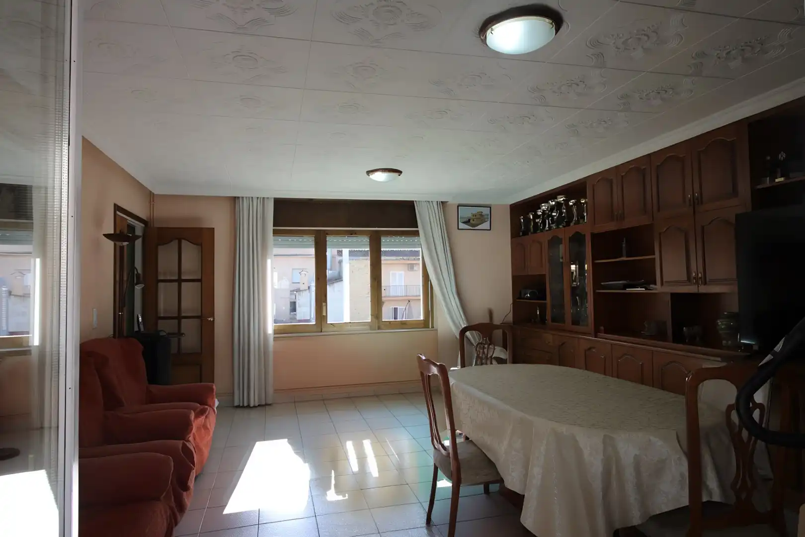 Dining room of Flat for sale in Figueres  with Heating