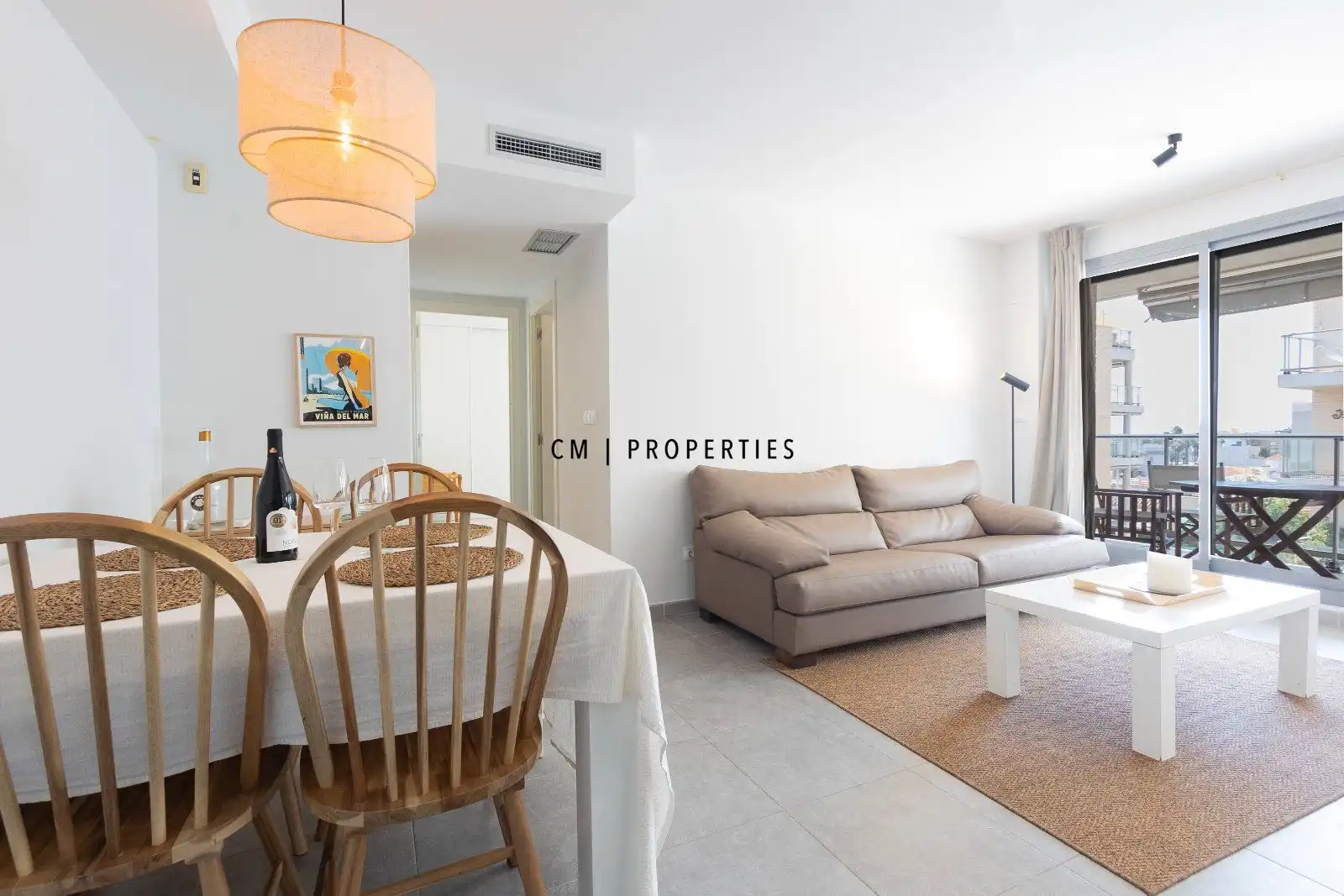 Bedroom of Apartments for rent in Moncofa  with Air Conditioner, Heating and Terrace