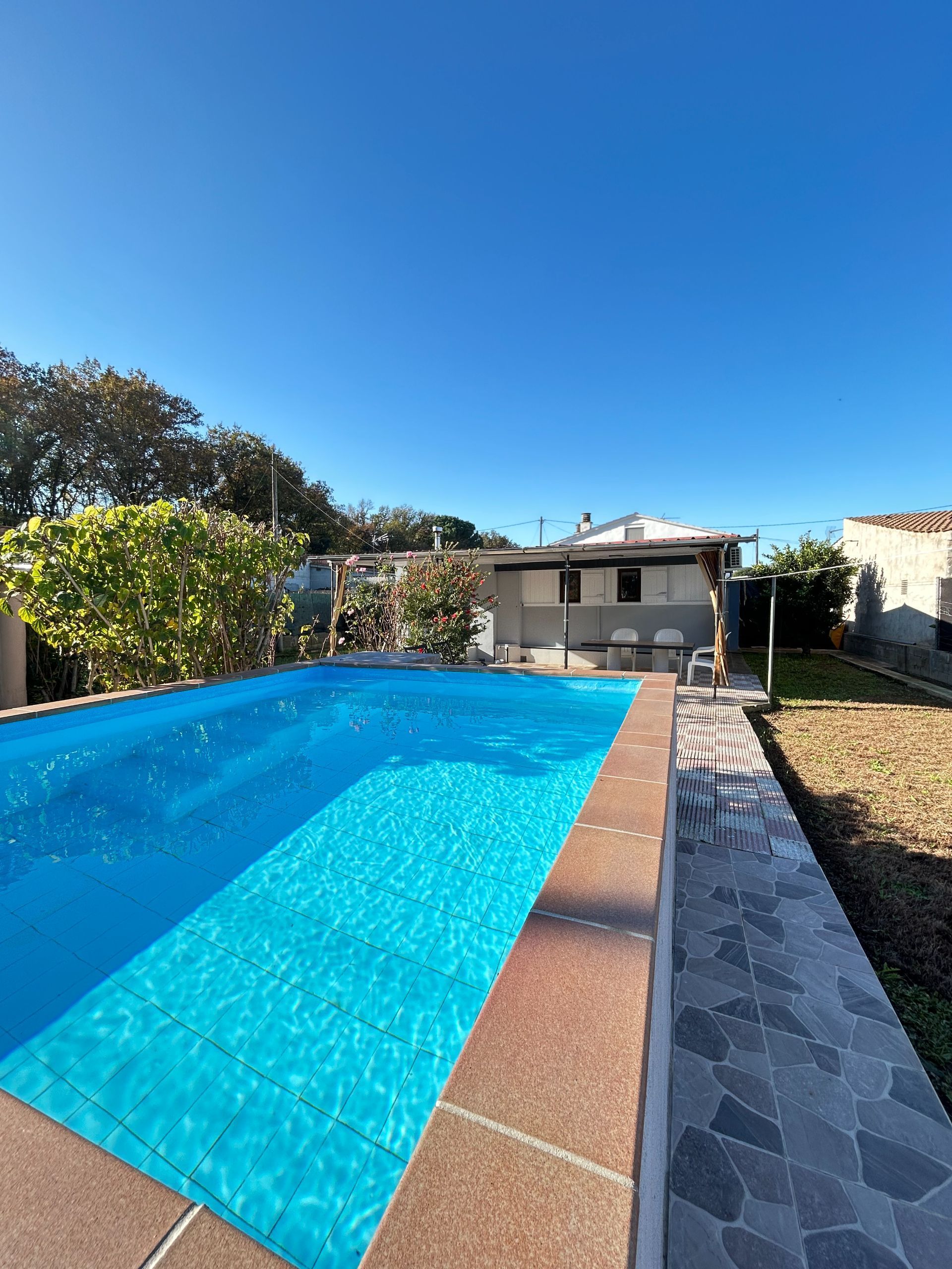 Swimming pool of House or chalet for sale in Santa Coloma de Farners  with Air Conditioner, Heating and Private garden