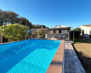 Swimming pool of House or chalet for sale in Santa Coloma de Farners  with Air Conditioner, Heating and Private garden