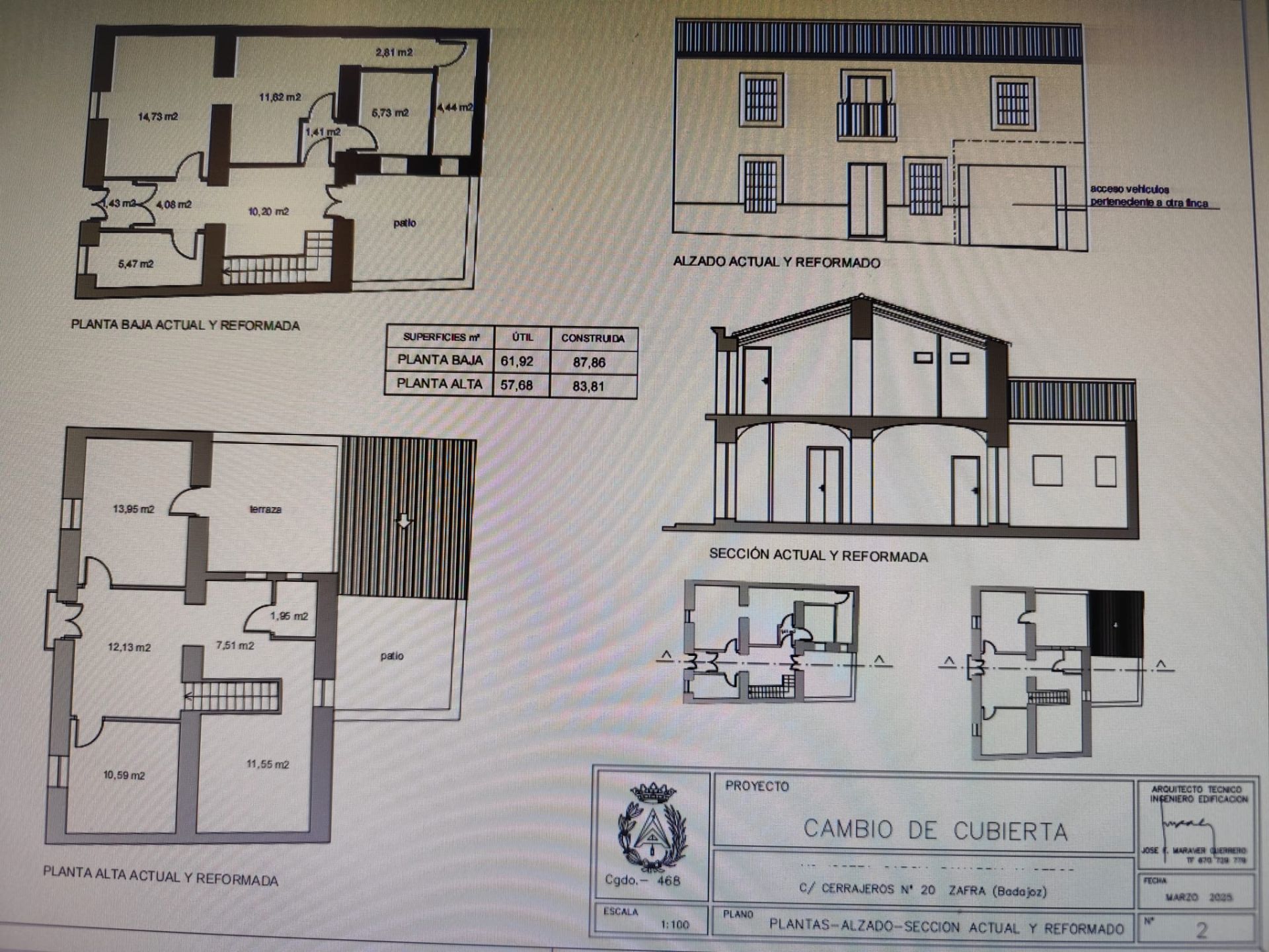 Casa o xalet en venda en Zafra