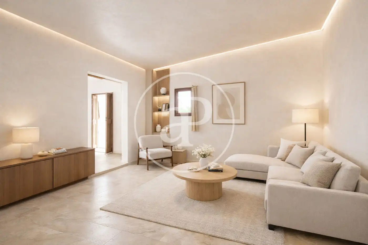 Sala de estar de Finca rústica en venta en Campos con Jardín privado y Trastero