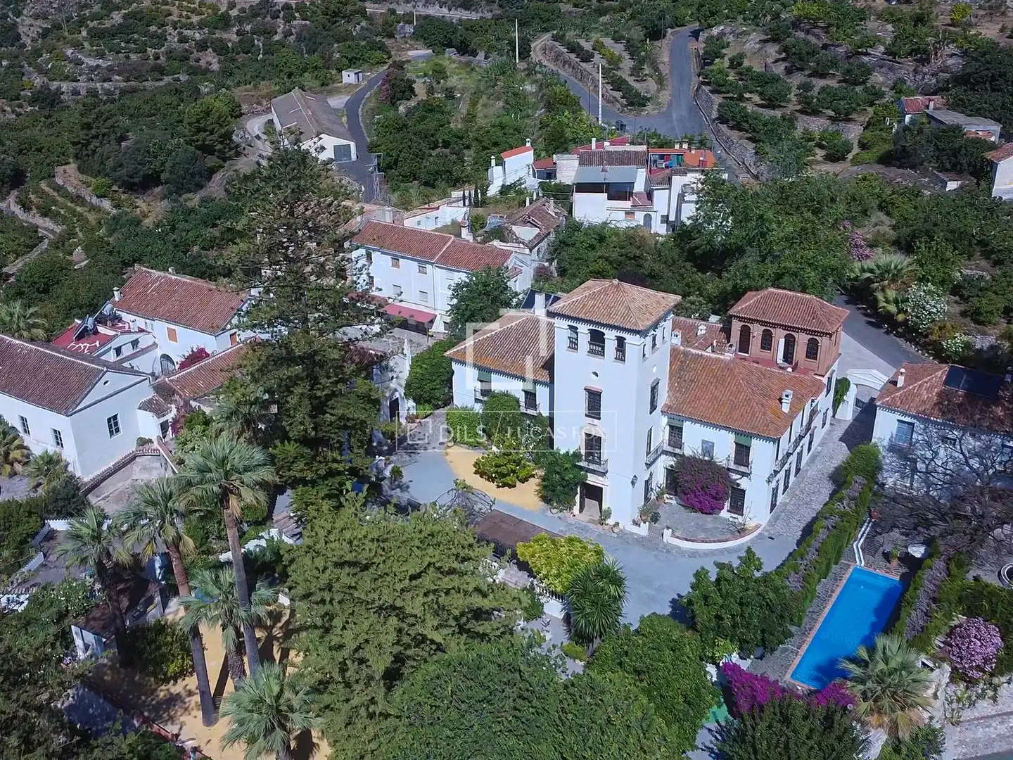 Vista exterior de Finca rústica en venta en Otívar con Aire acondicionado, Jardín privado y Terraza
