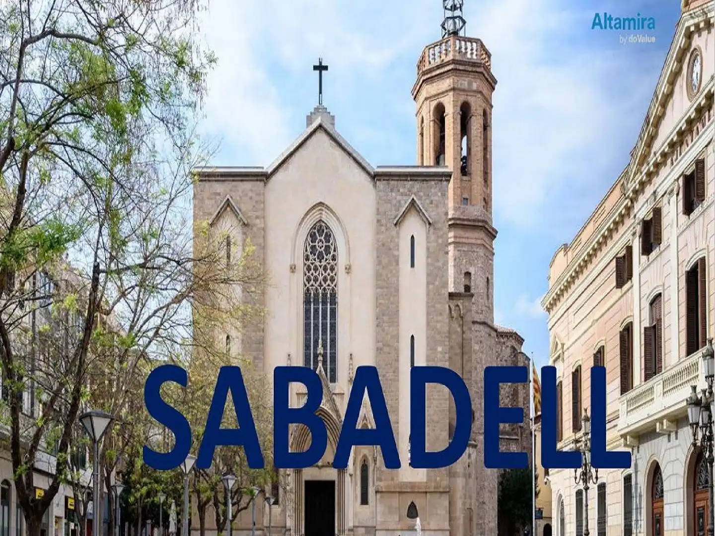 Vista exterior de Piso en venta en Sabadell