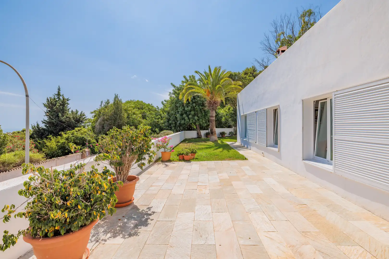 Jardín de Casa o chalet en venta en Benalmádena con Aire acondicionado, Calefacción y Jardín privado
