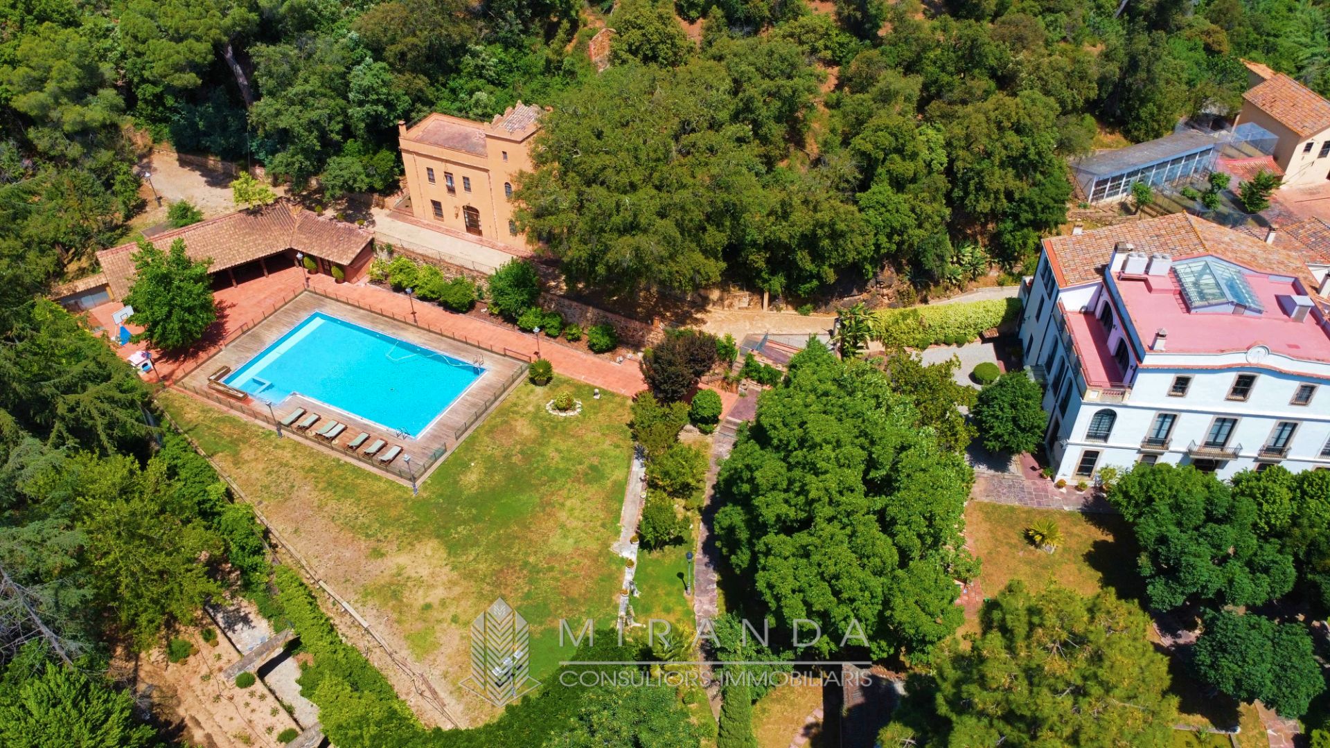 Jardí de Casa o xalet en venda en La Garriga amb Calefacció, Jardí privat i Parquet