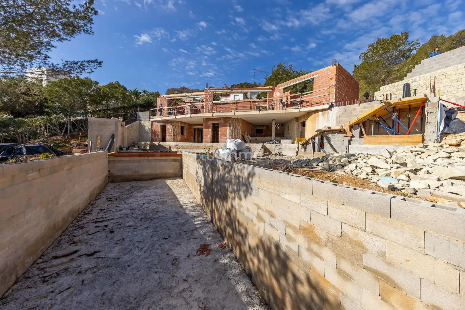 Exterior view of Houses for sale in Jávea / Xàbia  with Air Conditioner, Heating and Terrace