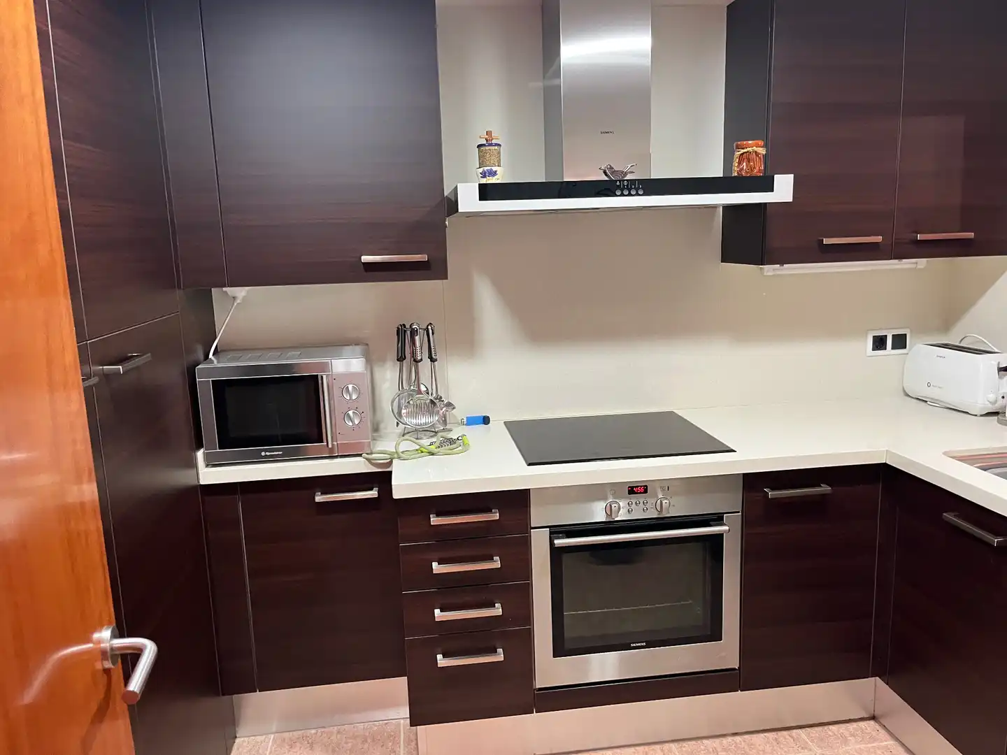 Kitchen of Flat for sale in Camprodon  with Heating, Parquet flooring and Furnished