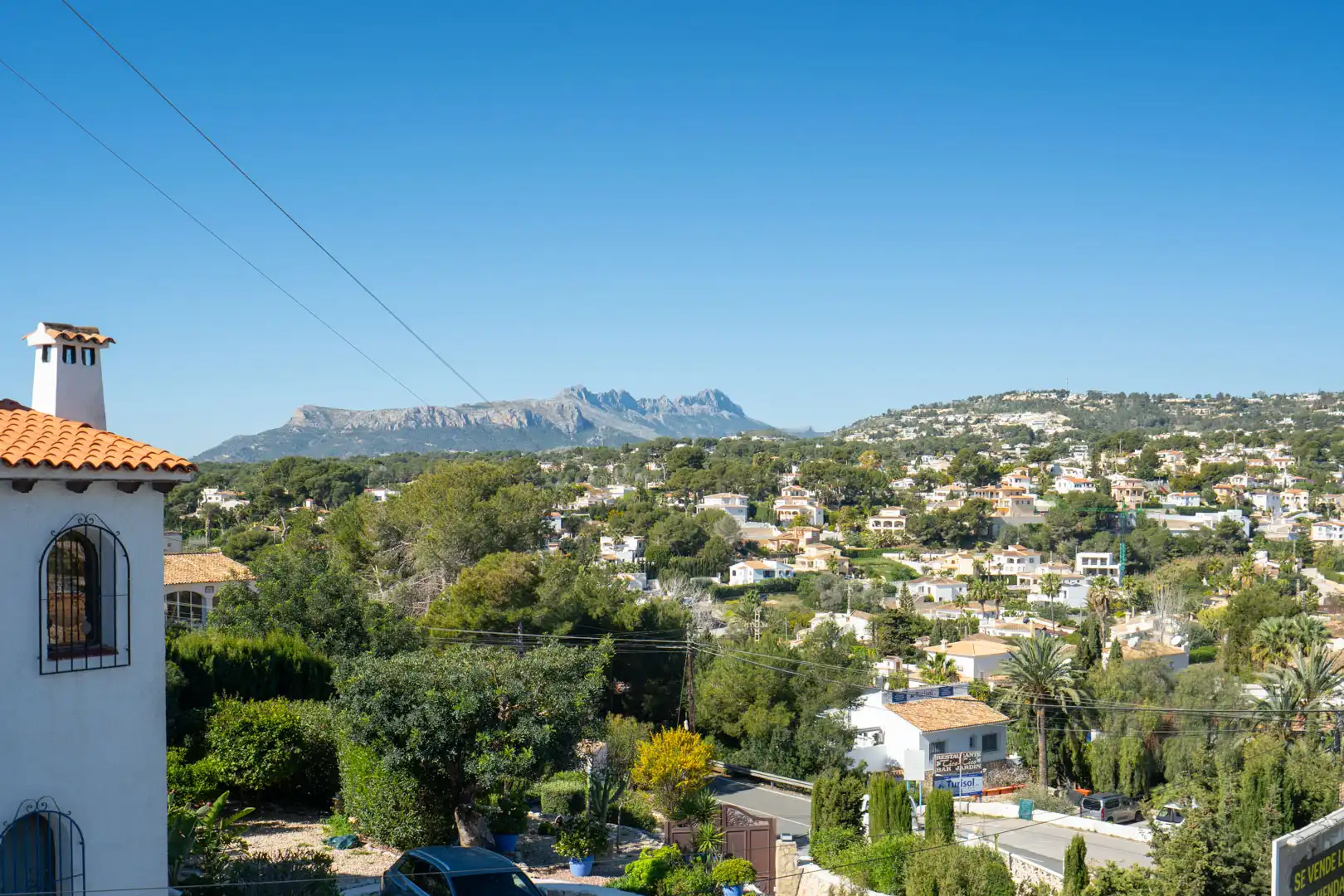 Vista exterior de Local en venda en Benissa