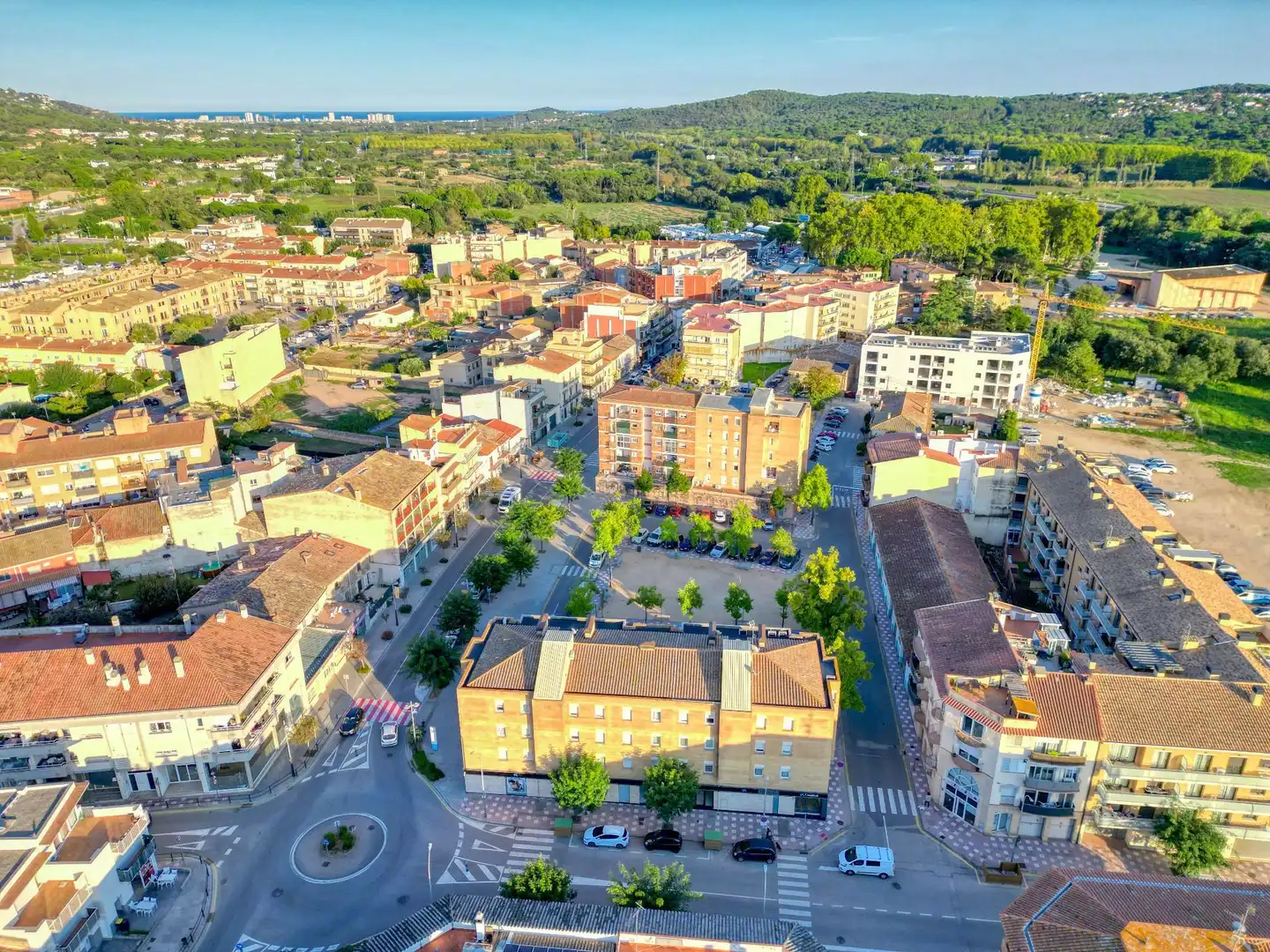 Vista exterior de Piso en venta en Santa Cristina d'Aro con Calefacción, Terraza y Trastero