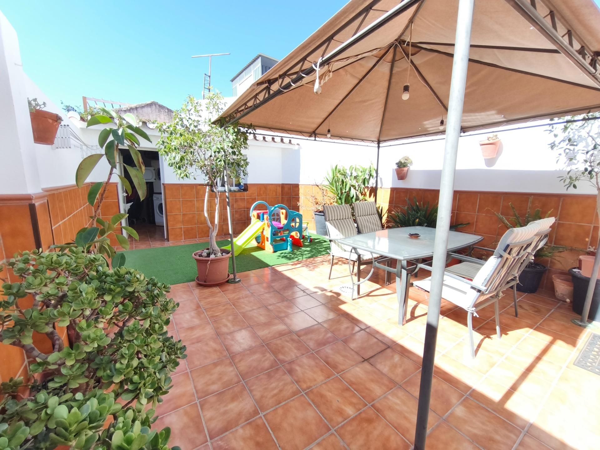 Terraza de Casa adosada en venta en Málaga Capital