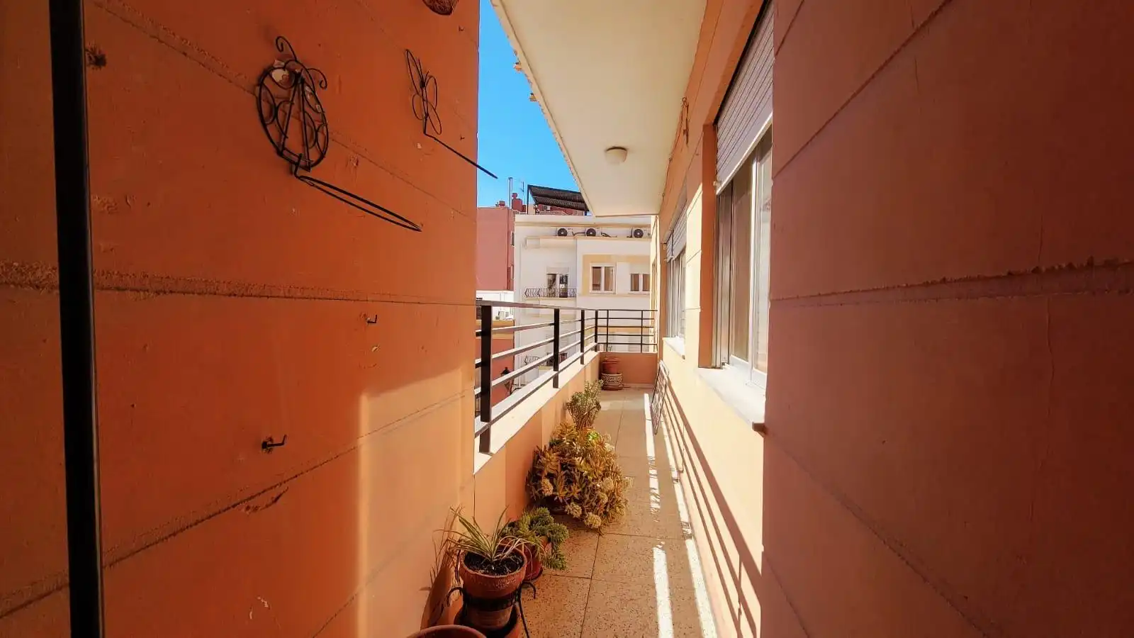 Balcony of Flat for sale in Almería  with Terrace and Furnished