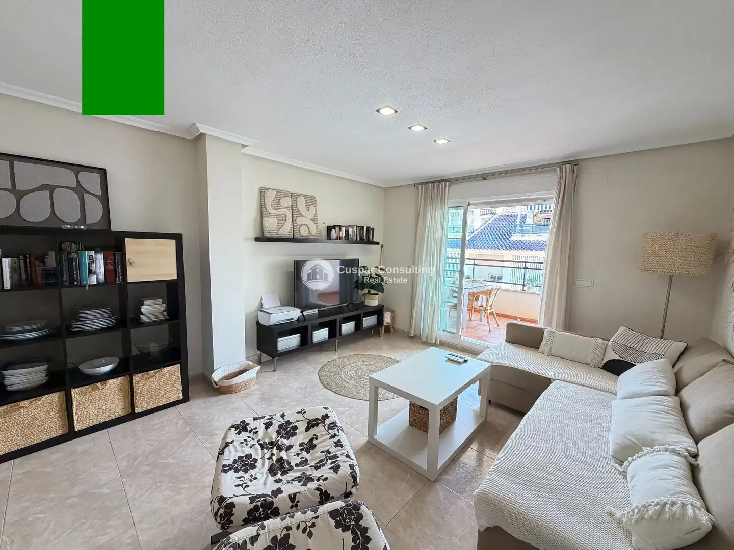 Sala d'estar de Apartament en venda en Pueblo Latino