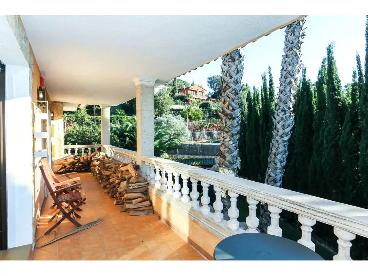 Terraza de Casa o chalet en venta en Lloret de Mar con Aire acondicionado, Calefacción y Jardín privado