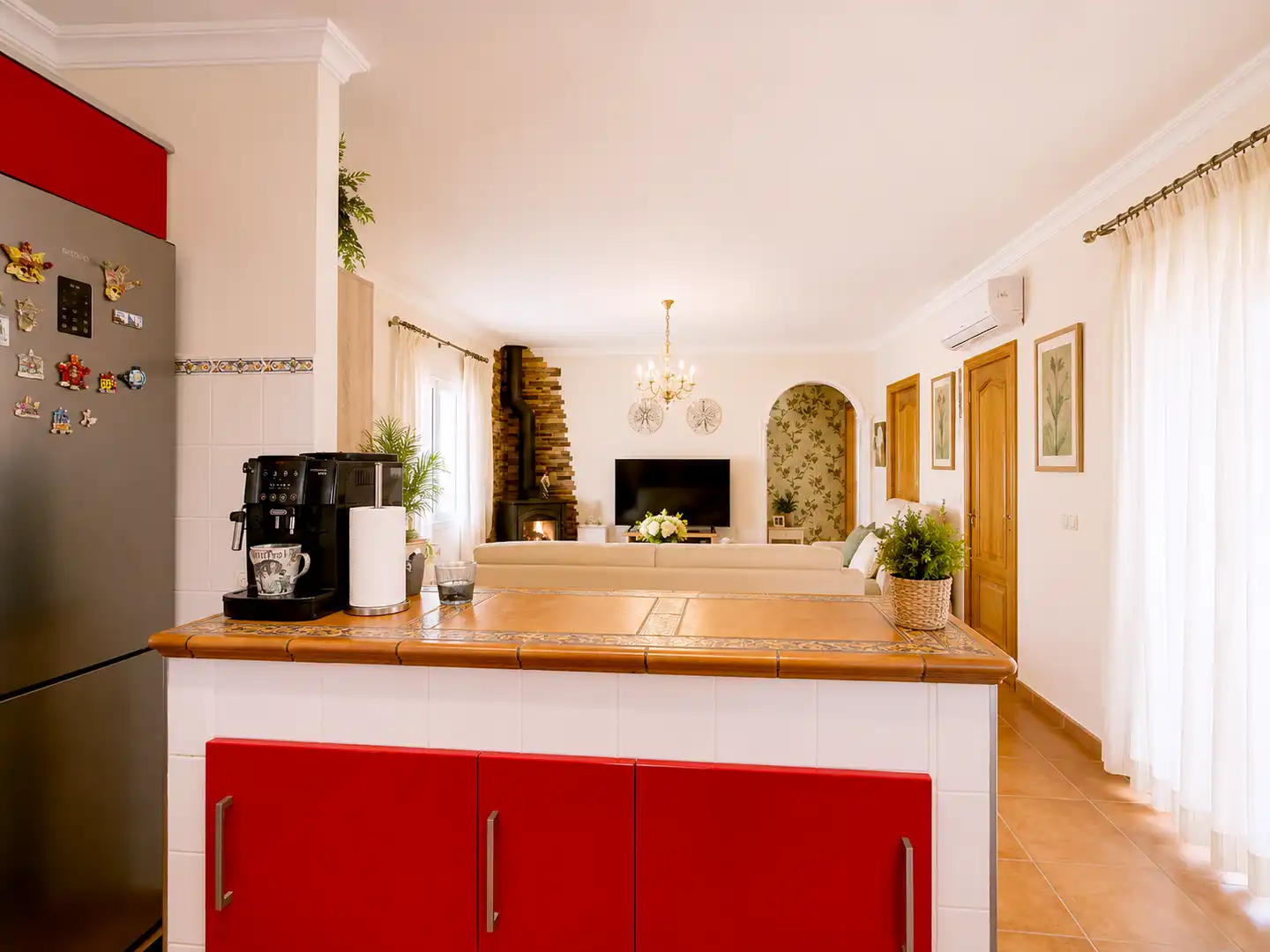 Kitchen of Houses for sale in Estepona  with Air Conditioner, Private garden and Terrace