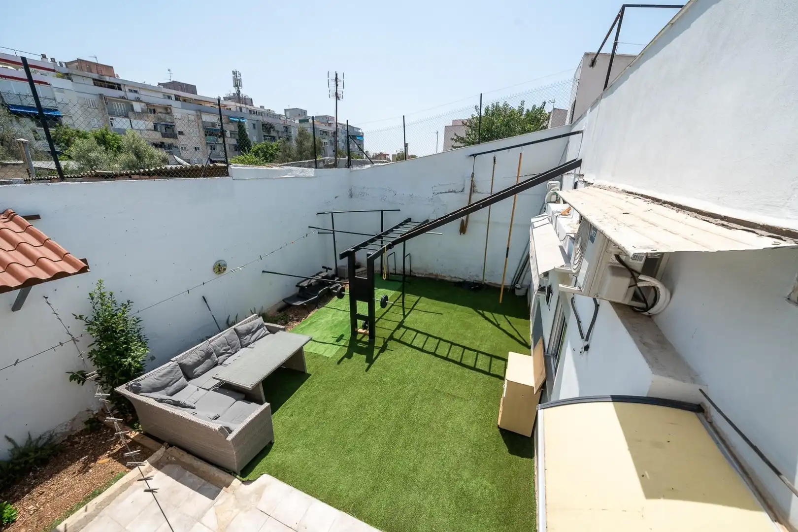 Terraza de Casa o chalet en venta en  Palma de Mallorca con Aire acondicionado, Terraza y Trastero
