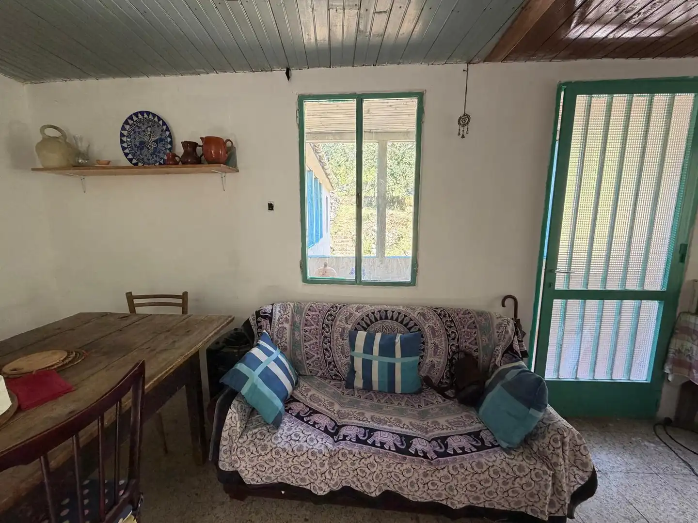 Sala d'estar de Finca rústica en venda en Gomesende amb Jardí privat, Terrassa i Traster